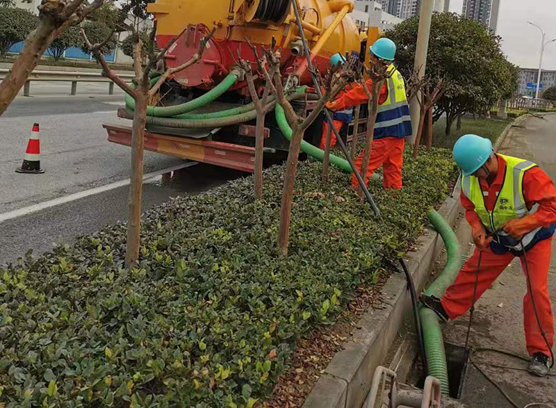 沅江市政管道清淤